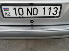 Avtomobil qeydiyyat nişanı -10-NO-113