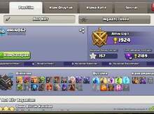 "Clash of Clans" oyun hesabı