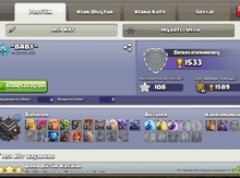 "Clash of Clans" oyun hesabı