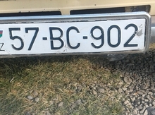 Avtomobil qeydiyyat nişanı - 57-BC-902