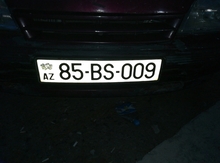 Avtomobil qeydiyyat nişanı - 85-BS-009