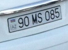 Avtomobil qeydiyyat nişanı -90-MS-085