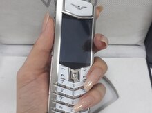 Vertu Signature S White Silver Alligator 2017