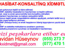 Mühasibat-Konsaltinq Xidmətləri
