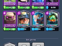 "Clash Royale" oyun hesabı