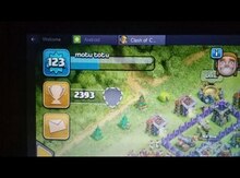 "Clash of Clans" oyun hesabı