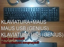 Klaviatura və kompüter siçanı
