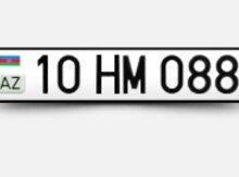 Avtomobil qeydiyyat nişanı - 10-HM-088