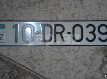 Avtomobil qeydiyyat nişanı - 10-DR-039