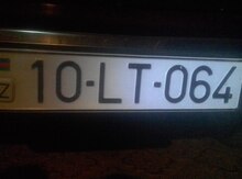 Avtomobil qeydiyyat nişanı -10-LT-064