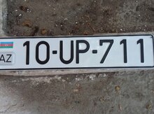 Avtomobil qeydiyyat nişanı - 10-UP-711