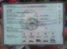 Sürücüluk vəsiqəsi