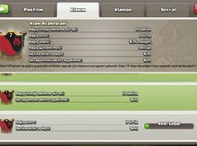"Clash of Clans" oyun akkauntu