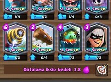 "Clash royale" oyun akkauntu