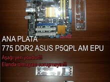 Ana plata "DDR2 Asus P5QPL AM EPU"
