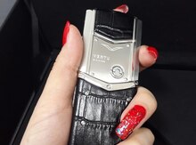 Vertu Signature S Silver Black Alligator 2017