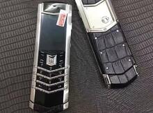 Vertu Signature S Design New Signature Collection Classic Silver Alligator 2017