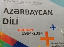Azerbaycan dili 1994-2014 test toplusu