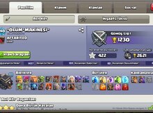 "Clash of Clans" oyun hesabı