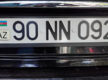 Avtomobil qeydiyyat nişanı -90-NN-092