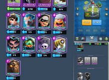 "Clash royale" oyun akkauntu