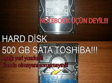 Sərt Disk HDD 500GB "Toshiba"