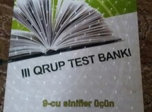 "3 qrup" test kitabçaları