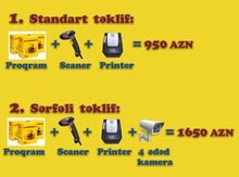 1C proqram təminatı və satış avadanlığı
