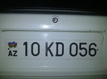 Avtomobil qeydiyyat nişanı - 10-KD-056