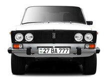 27-BA-777 avtomobil qeydiyyat nişanı
