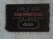"Sony PSP Pro" yaddaş kartı, 4GB