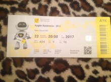 Aygün Kazımova konsertinə bilet