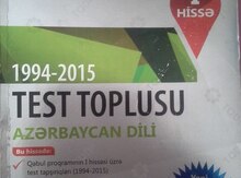 Azərbaycan Dili test toplusu