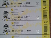 Aygün Kazımova konsertinə bilet