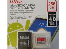 "SanDisk 256GB" yaddaş kartı