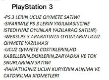 "Playstation 3" oyunları