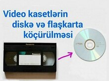 Kasetdən CD diskə yazmaq xidməti