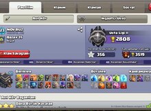 "Clash of Clans" oyun hesabı