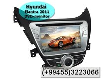 "Hyundai Elantra" 2011 üçün DVD-monitor