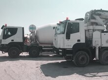 Beton pompa mikser sifarişi
