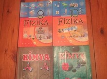 Fizika və kimya 9 və 10-cu siniflər üzrə dərsliklər