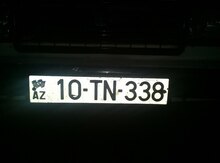 Avtomobil qeydiyyat nişanı - 10-TN-338