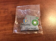 Значок "BP Baku 2015"