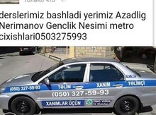Xanımlar üçün avto təlim