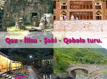 Qax-İlisu-Şəki-Qəbələ turu