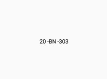 Avtomobil qeydiyyat nisanı - 20-BN-303