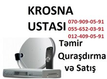 Peyk antenlərinin təmiri və quraşdırılması