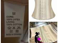 Latex korset