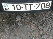 Avtomobil qeydiyyat nişani - 10-TT-708