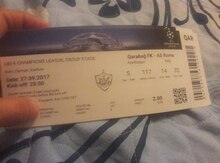 "Qarabağ-Roma" oynuna bilet